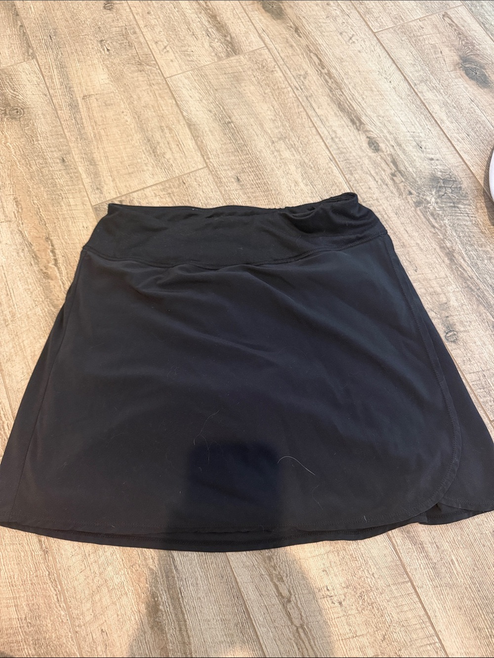 Zella Black Athletic Skort with Wide Waistband